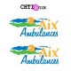 Autocollant ambulance Aix 