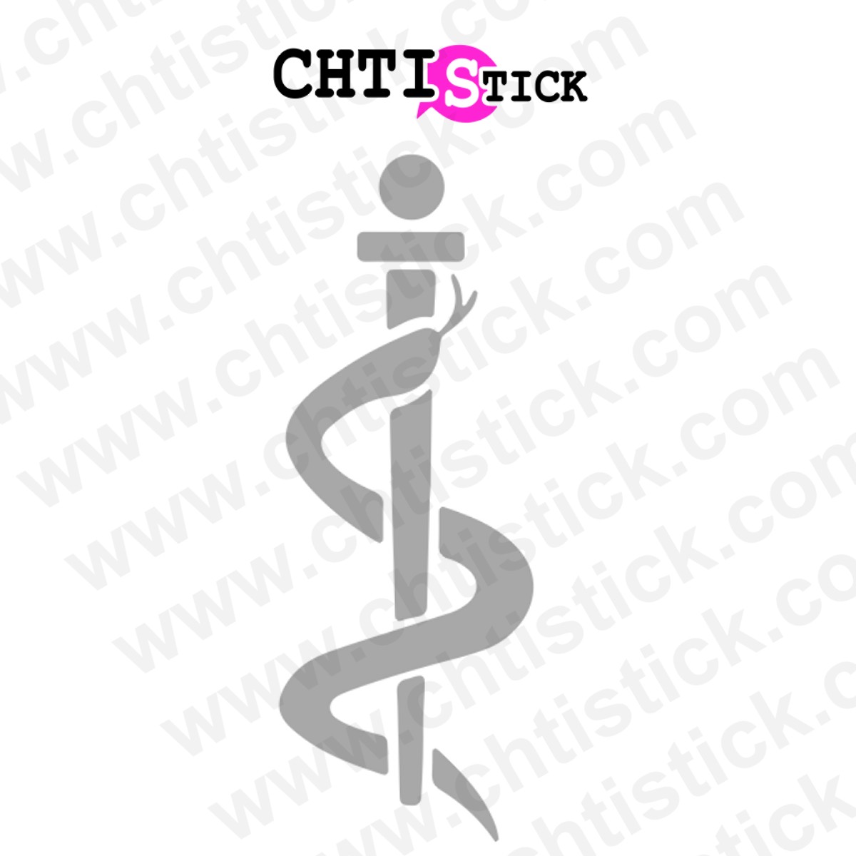 chtistick caducée infirmiere dépoli