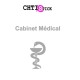 chtistick STICKERS CADUCEE DEPOLI TEXTE