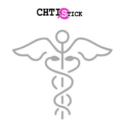 STICKERS CADUCEE DEPOLI MODERNE