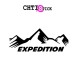 Sticker camping car expedition