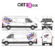 FLOCAGE FOURGON RALLYE