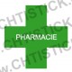 STICKER PHARMACIE 40