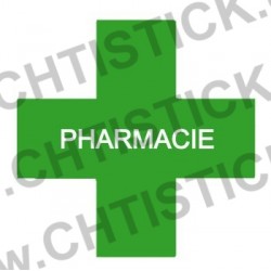 STICKER PHARMACIE 40