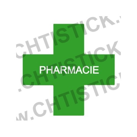 STICKER PHARMACIE 40