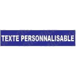 CACHE PLAQUE PERSONNALISABLE