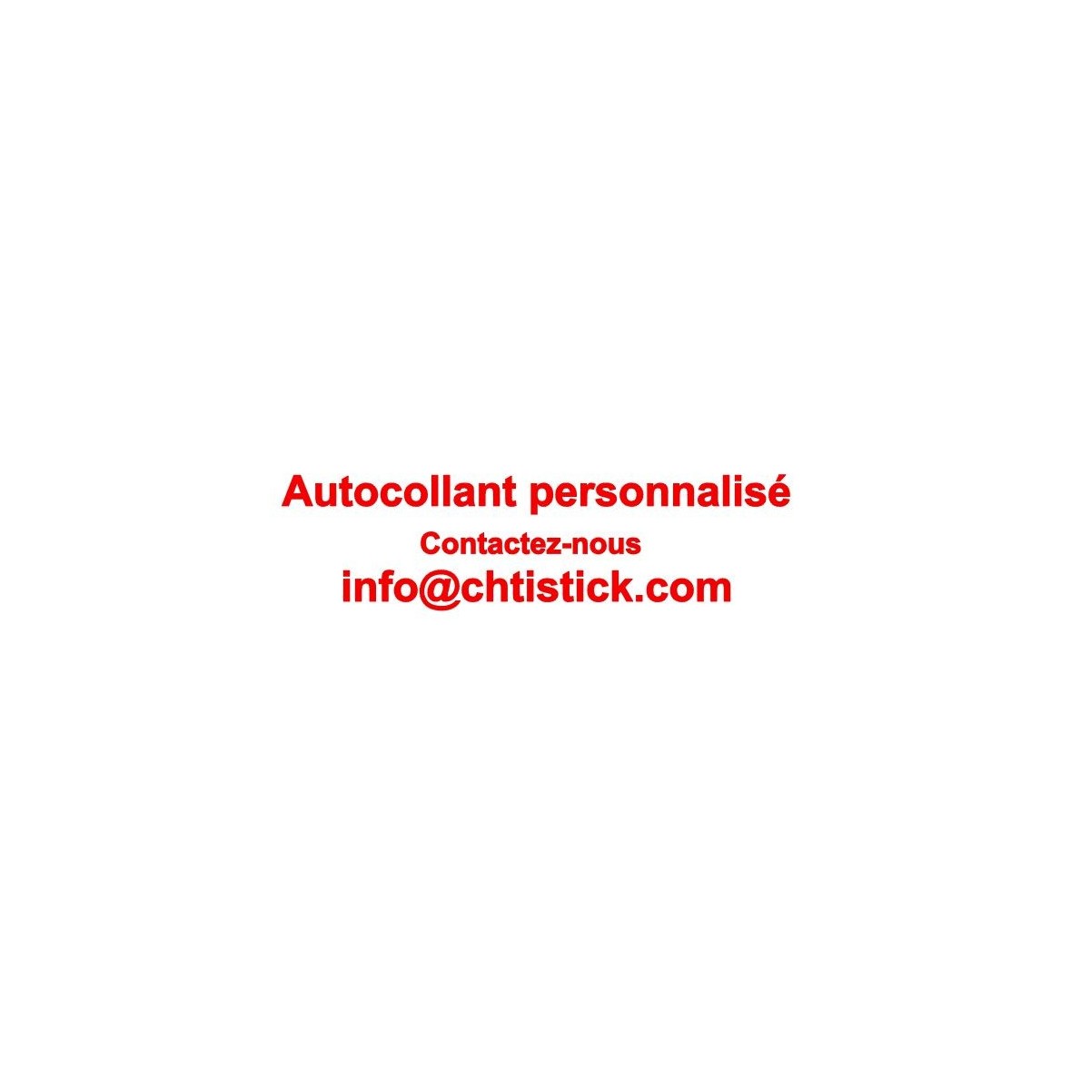Autocollant personnalisé – Marquage et stickers vitrine personnalisés