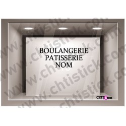 STICKER LETTRAGE BOULANGERIE PATISSERIE