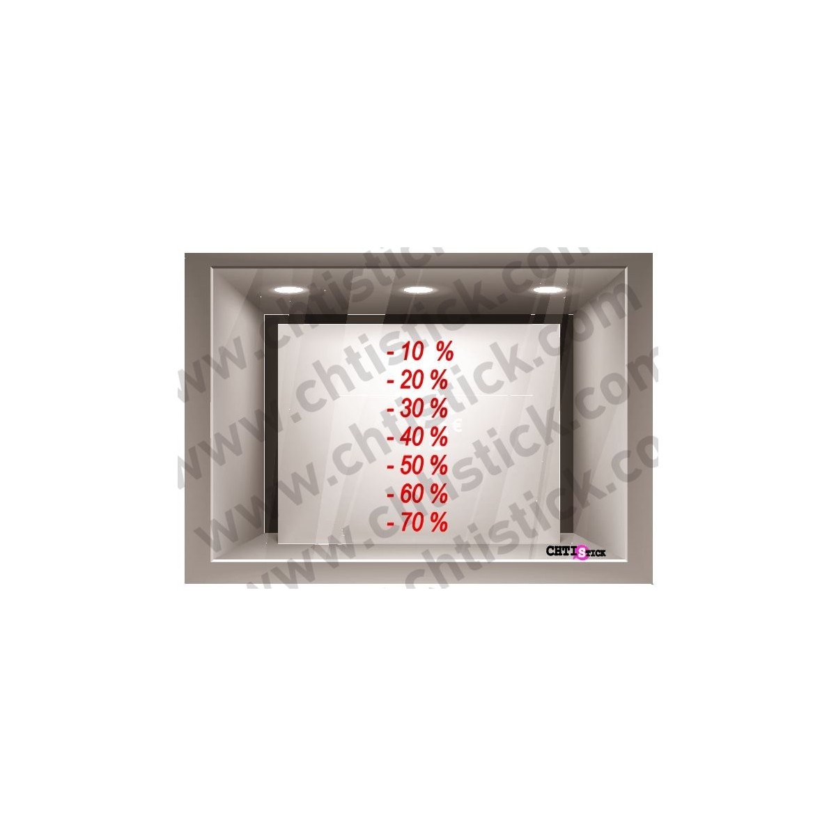 chtistick VITRINE SOLDES