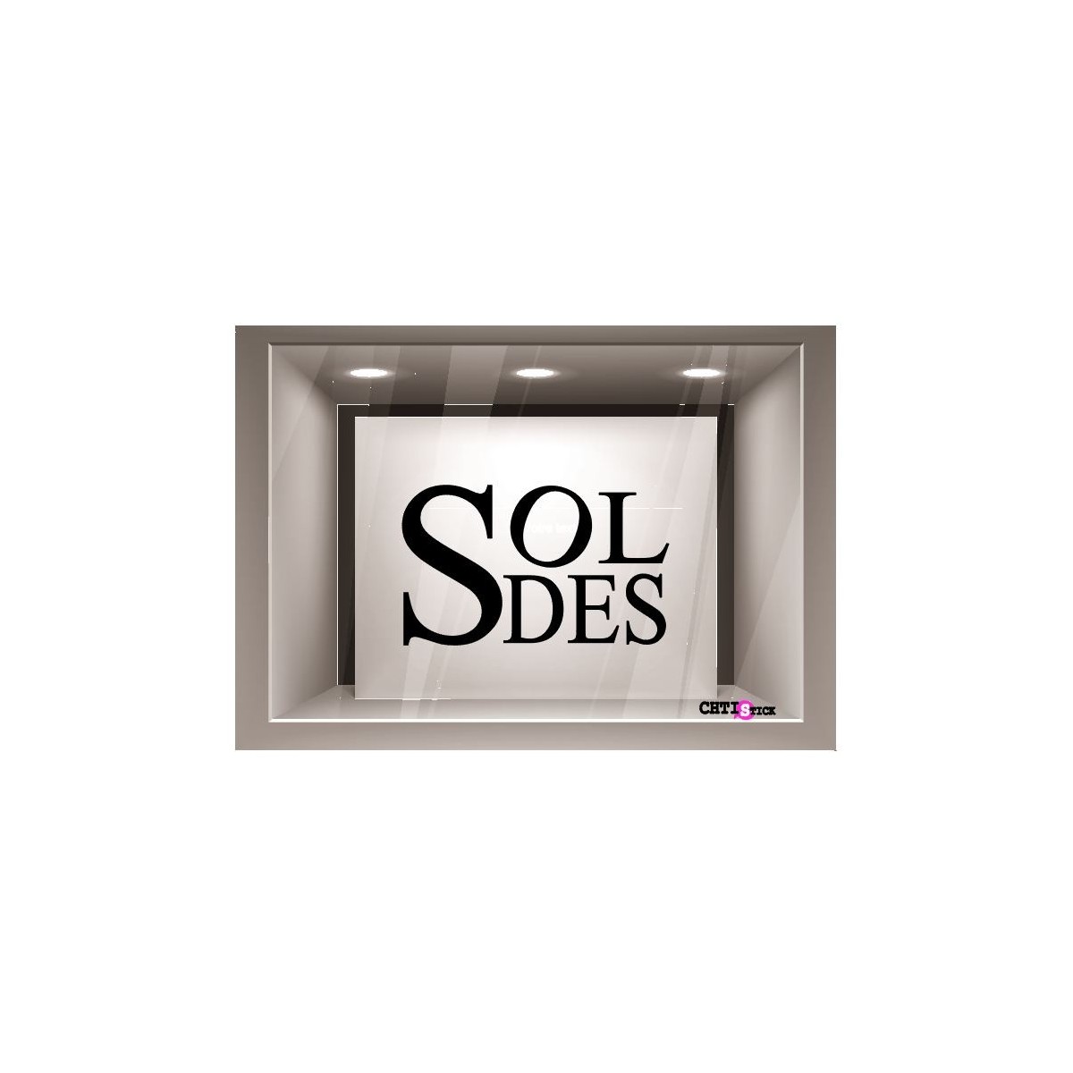 chtistick VITRINE SOLDES