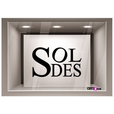 VITRINE SOLDES