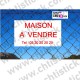 ADHESIF pour PANNEAU MAISON A VENDRE