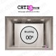 STICKER TARIF VITRINE ROND CONTOUR