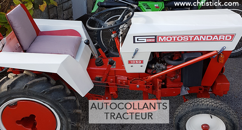 AUTOCOLLANT TRACTEUR