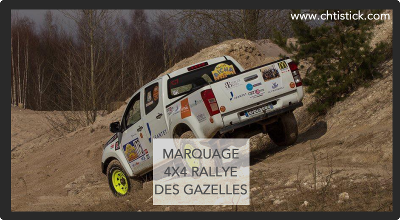 MARQUAGE 4 X 4 PICK UP